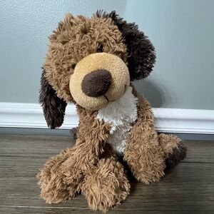 Ganz‎ Barkley Brown Dog Plush Stuffed Animal  H13469